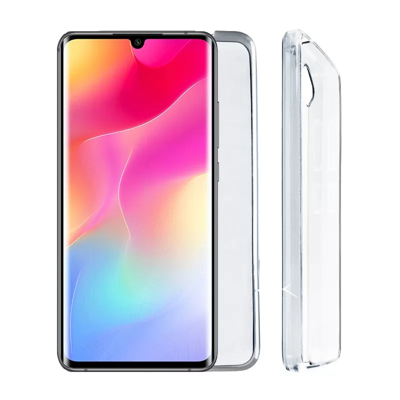VOLTE-TEL SLIMCOLOR AIR TPU ΘΗΚΗ XIAOMI MI NOTE 10 LITE 6.47in CAMERA GUARD ΔΙΑΦΑΝΗ