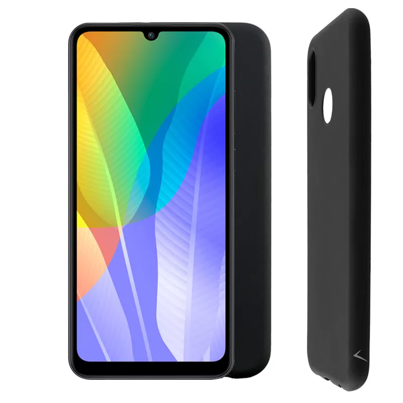 VOLTE-TEL SILICON TPU ΘΗΚΗ HUAWEI Y6P 6.3in  CAMERA GUARD BLACK