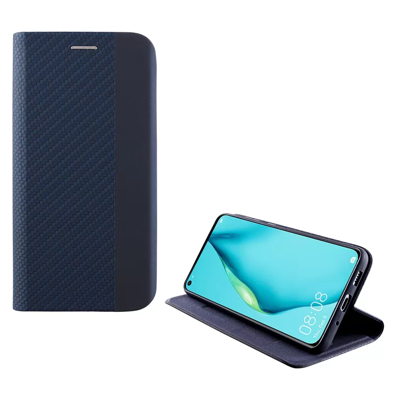 IDOL 1991 ELITE ΘΗΚΗ HUAWEI P40 LITE 6.4in  ANTI-RFID BOOK STAND BLUE