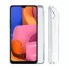VOLTE-TEL ΘΗΚΗ SAMSUNG A20s A207 6.5" SLIMCOLOR AIR TPU CAMERA GUARD ΔΙΑΦΑΝΗ
