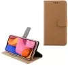 VOLTE-TEL ALLURE ΘΗΚΗ SAMSUNG A20s A207 6.5in  MAGNET BOOK STAND CLIP GOLD
