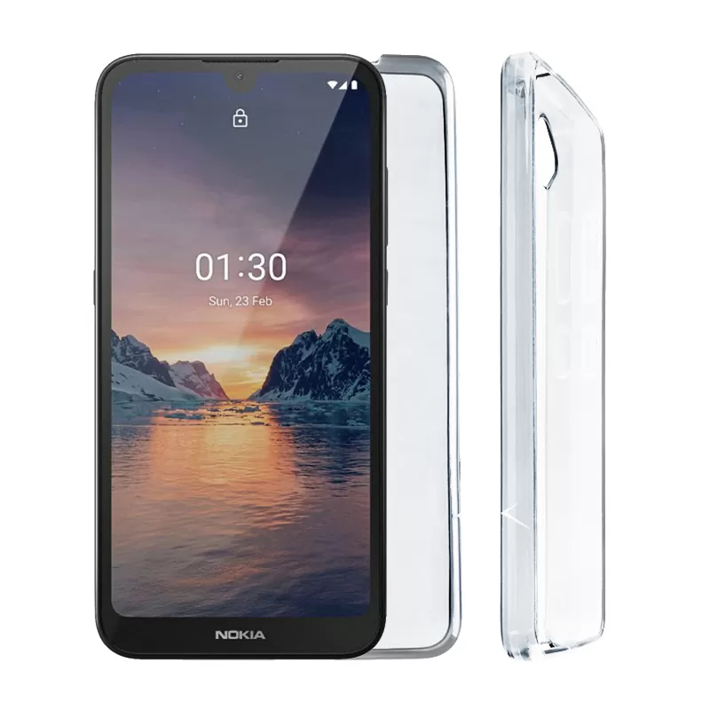 VOLTE-TEL SLIMCOLOR AIR TPU ΘΗΚΗ NOKIA 1.3 5.71in CAMERA GUARD ΔΙΑΦΑΝΗ