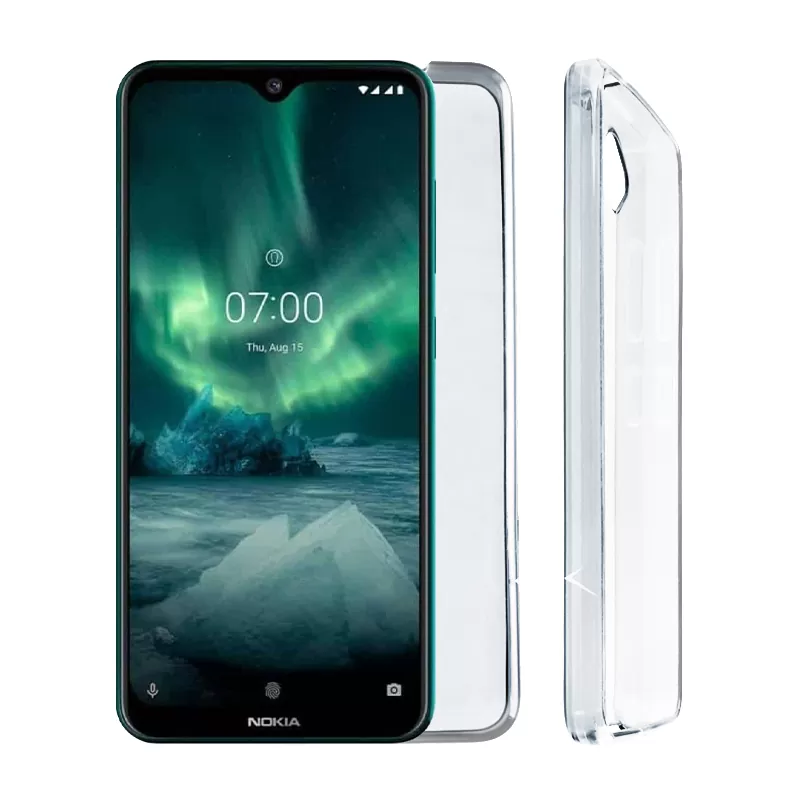 VOLTE-TEL SLIMCOLOR AIR TPU ΘΗΚΗ NOKIA 5.3 6.55in CAMERA GUARD ΔΙΑΦΑΝΗ
