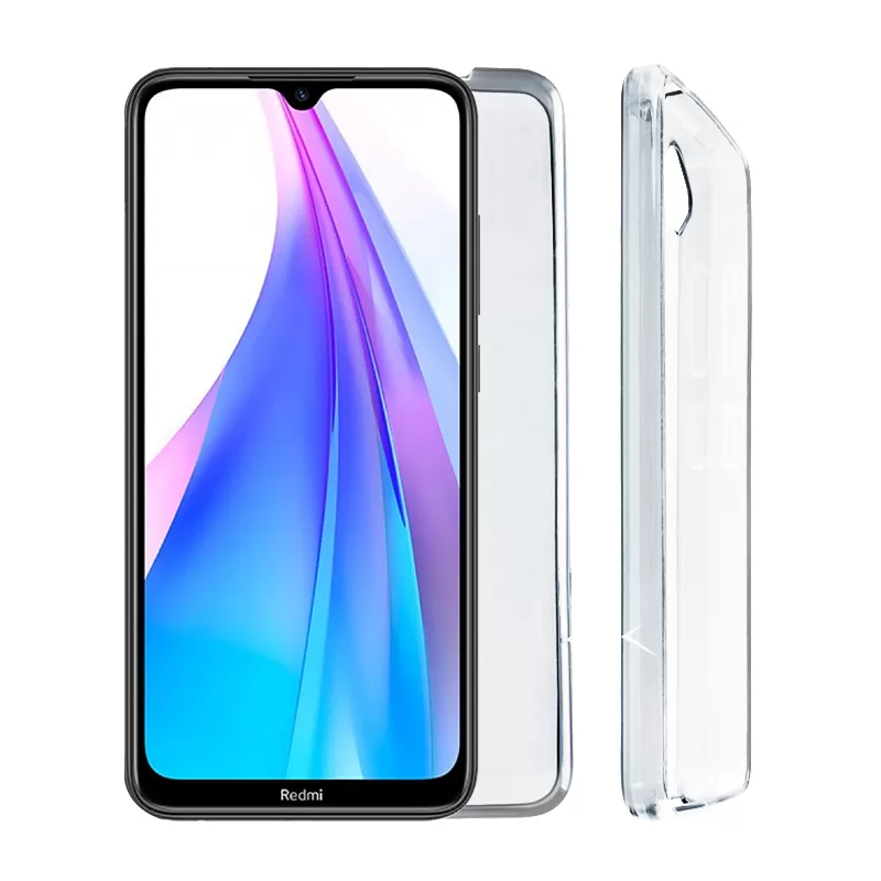 VOLTE-TEL SLIMCOLOR AIR TPU ΘΗΚΗ XIAOMI REDMI NOTE 8T 6.3in CAMERA GUARD ΔΙΑΦΑΝΗ