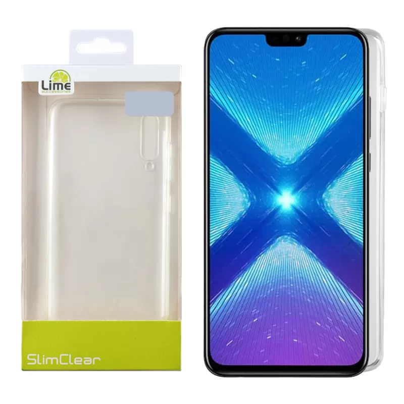 LIME SLIMCLEAR TPU ΘΗΚΗ HONOR 9X LITE 6.3in CAMERA GUARD ΔΙΑΦΑΝΗ