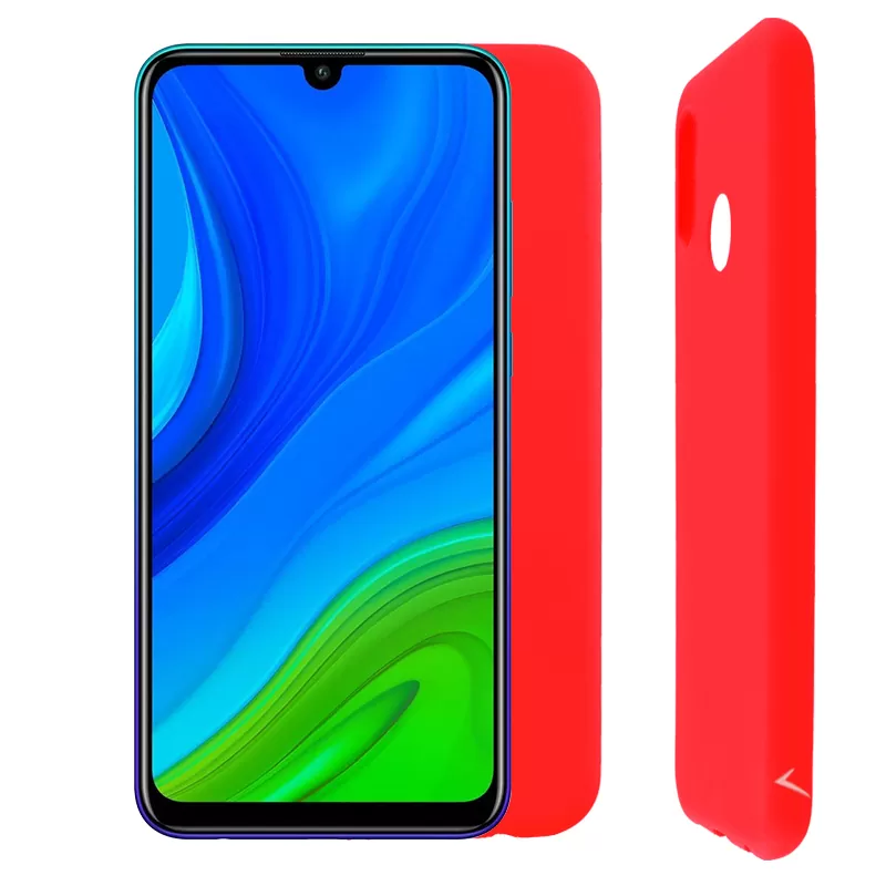 VOLTE-TEL SILICON TPU ΘΗΚΗ HUAWEI P SMART 2020 6.21in  CAMERA GUARD RED