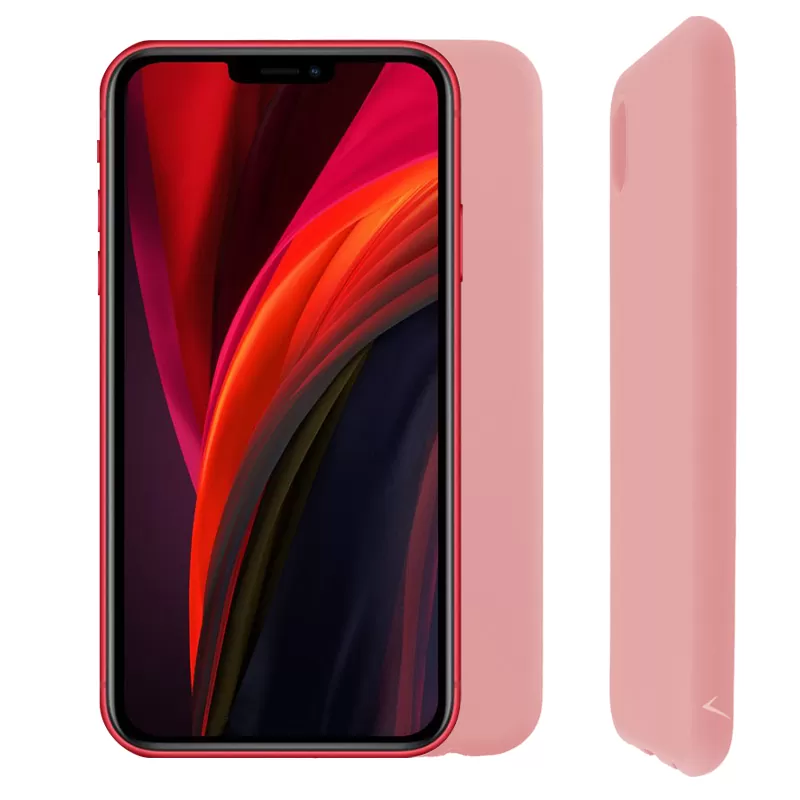 VOLTE-TEL SILICON TPU ΘΗΚΗ IPHONE 12 MINI 5.4in  CAMERA GUARD PINK