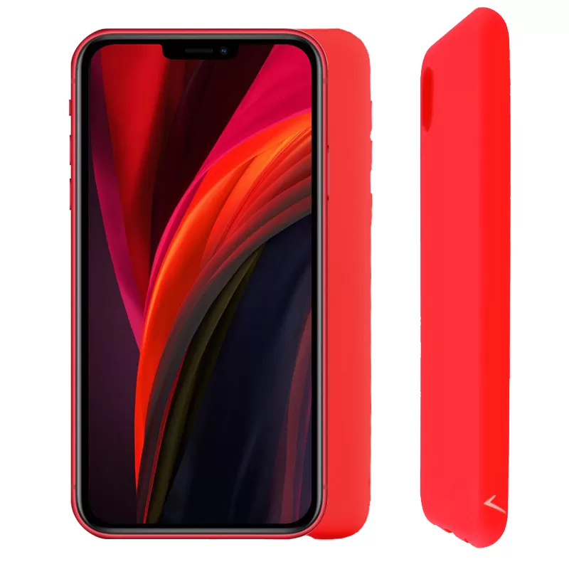 VOLTE-TEL SILICON TPU ΘΗΚΗ IPHONE 12 MINI 5.4in  CAMERA GUARD RED