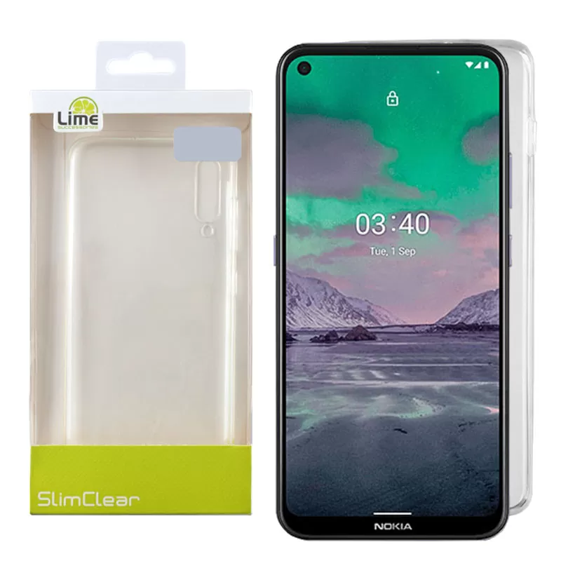 LIME SLIMCLEAR TPU ΘΗΚΗ NOKIA 3.4 6.39in CAMERA GUARD ΔΙΑΦΑΝΗ