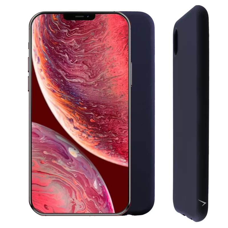 VOLTE-TEL SILICON TPU ΘΗΚΗ IPHONE 12 PRO MAX 6.7in  CAMERA GUARD COBALT BLUE