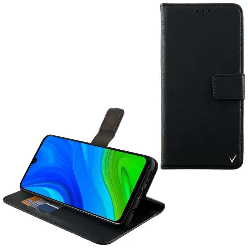 VOLTE-TEL ALLURE ΘΗΚΗ HUAWEI P SMART 2020 6.21in  MAGNET BOOK STAND CLIP BLACK