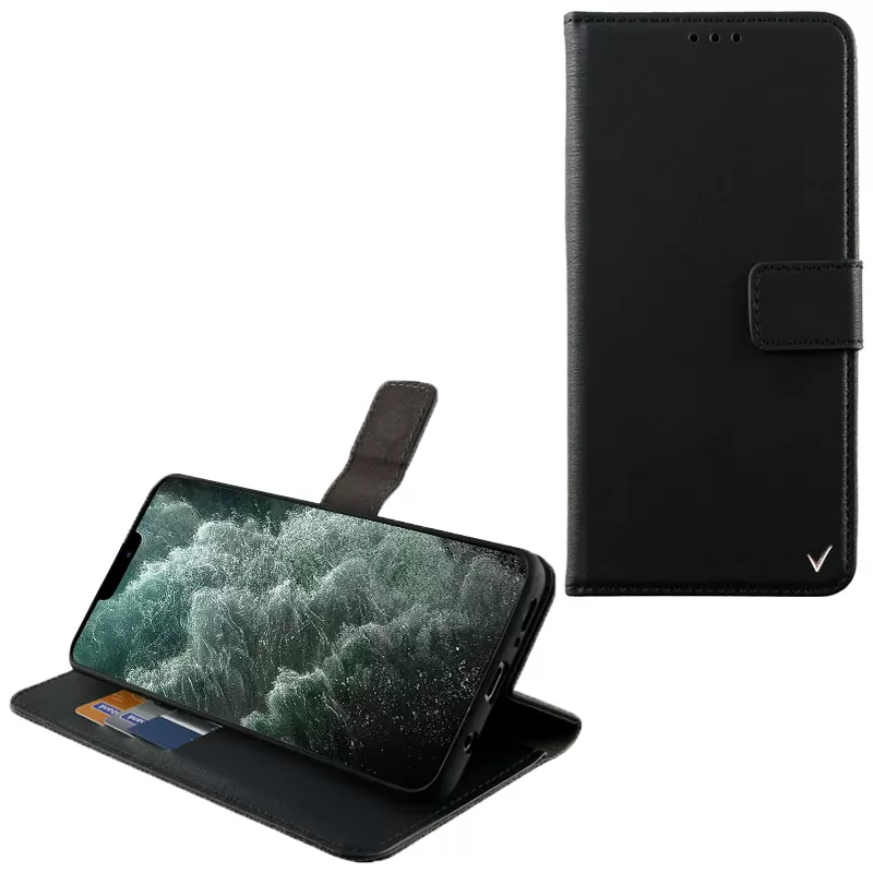 VOLTE-TEL ALLURE ΘΗΚΗ IPHONE 12 PRO MAX 6.7in  MAGNET BOOK STAND CLIP BLACK