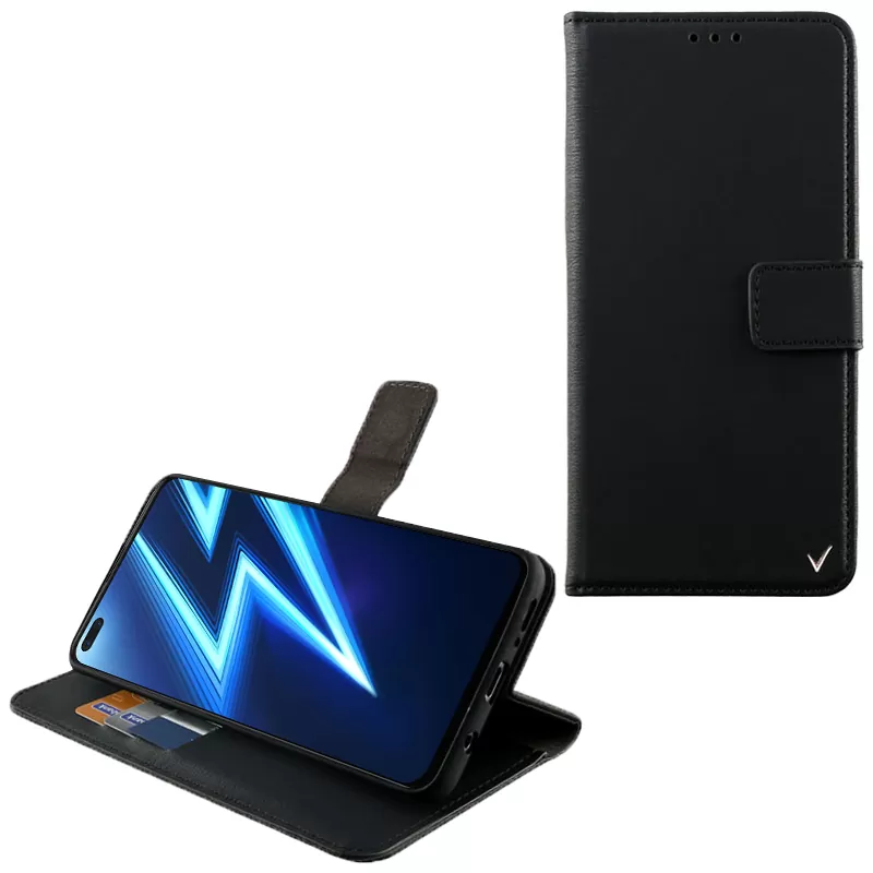 VOLTE-TEL ALLURE ΘΗΚΗ REALME 6 PRO 6.6in  MAGNET BOOK STAND CLIP BLACK