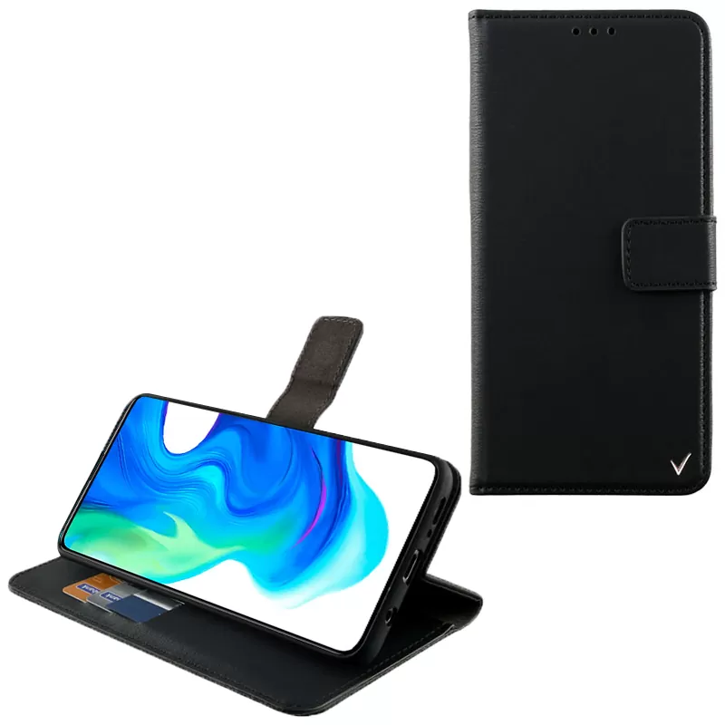 VOLTE-TEL ALLURE ΘΗΚΗ XIAOMI POCO F2 PRO 6.67in  MAGNET BOOK STAND CLIP BLACK