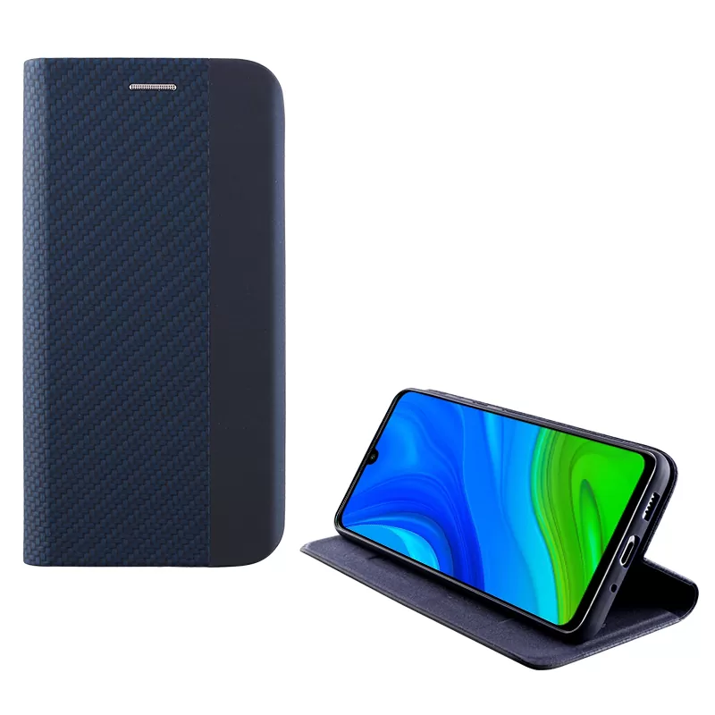 IDOL 1991 ELITE ΘΗΚΗ HUAWEI P SMART 2020 6.21in  ANTI-RFID BOOK STAND BLUE