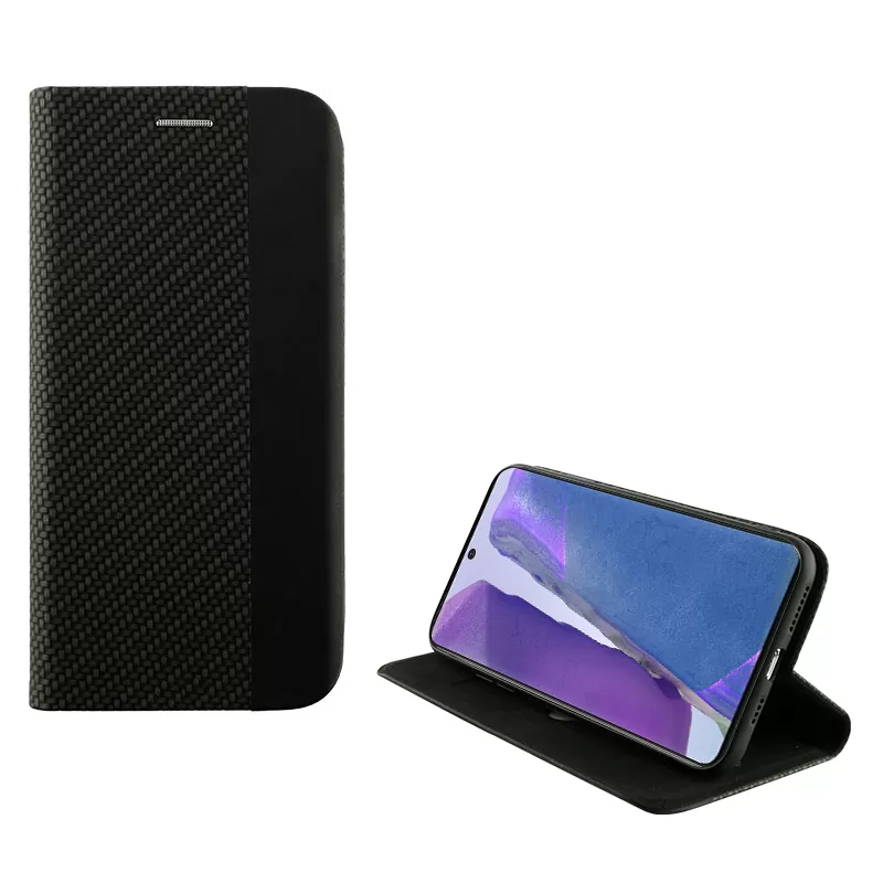IDOL 1991 ELITE ΘΗΚΗ SAMSUNG NOTE 20 N980 6.7in  ANTI-RFID BOOK STAND BLACK