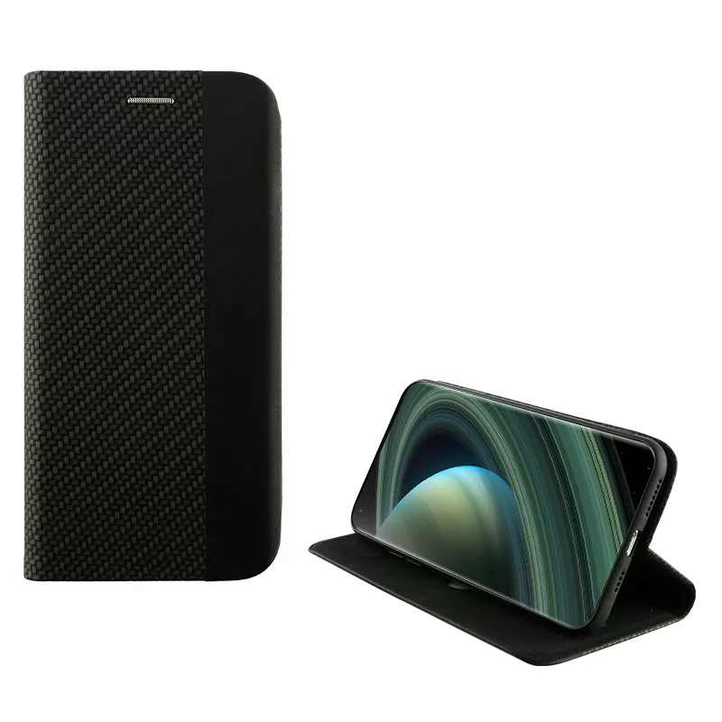 IDOL 1991 ELITE ΘΗΚΗ XIAOMI MI 10 ULTRA 6.67in  ANTI-RFID BOOK STAND BLACK