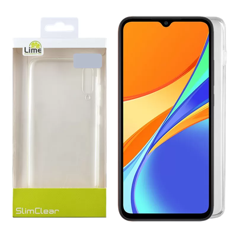LIME SLIMCLEAR TPU ΘΗΚΗ XIAOMI REDMI 9C 6.53in CAMERA GUARD ΔΙΑΦΑΝΗ