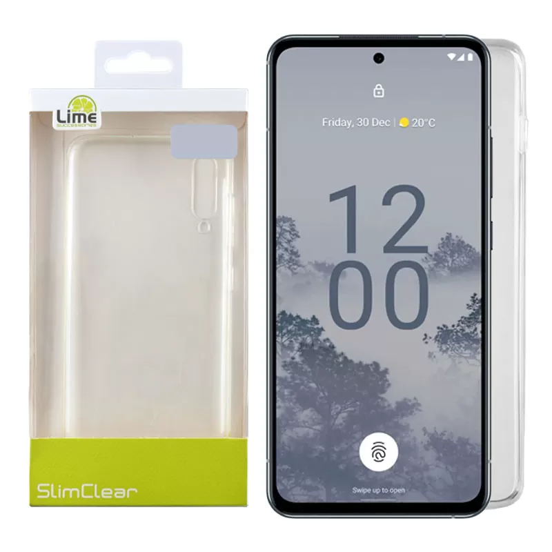LIME SLIMCLEAR TPU ΘΗΚΗ NOKIA X30 5G 6.43in CAMERA GUARD ΔΙΑΦΑΝΗ