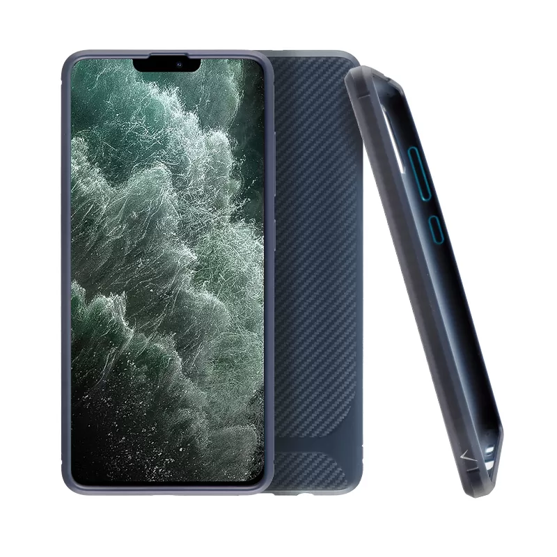VOLTE-TEL CARBON RUGGED ΘΗΚΗ IPHONE 12 PRO MAX 6.7in  CAMERA PROTECTIVE ROYAL BLUE