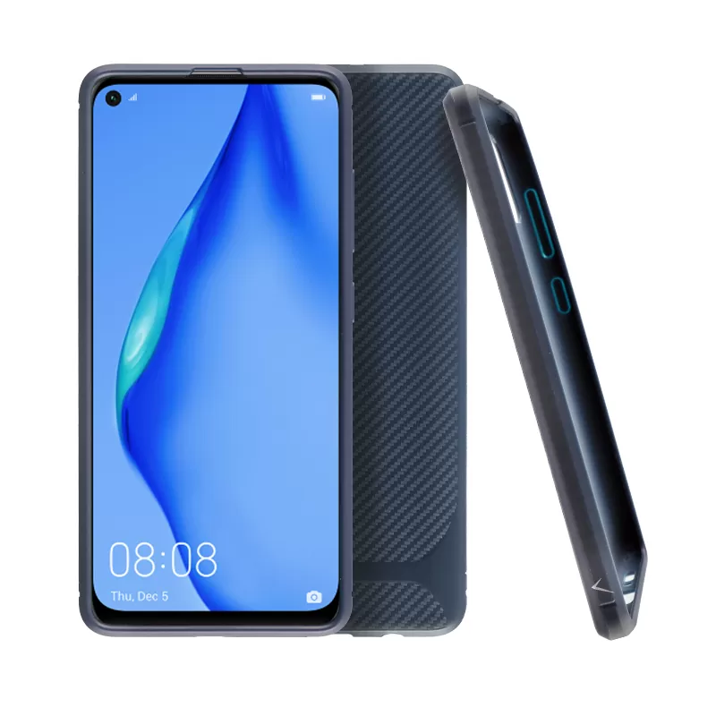 VOLTE-TEL CARBON RUGGED ΘΗΚΗ HUAWEI P40 LITE 6.4in  CAMERA PROTECTIVE BLUE