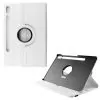 VOLTE-TEL ΘΗΚΗ SAMSUNG T730 TAB S7 FE/T970 TAB S7+/X800 TAB S8+ 12.4" LEATHER BOOK ROTATING STAND WHITE