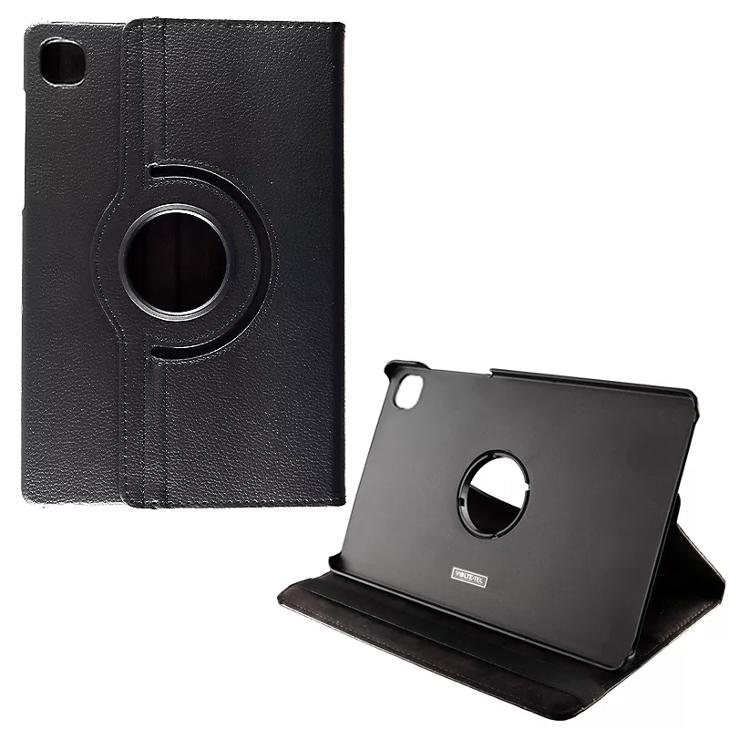 VOLTE-TEL LEATHER BOOK ROTATING STAND ΘΗΚΗ IPAD PRO 2022/IPAD PRO 2021/IPAD PRO 2020 12.9in BLACK