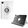 VOLTE-TEL ΘΗΚΗ IPAD PRO 2022/IPAD PRO 2021/IPAD PRO 2020 12.9" LEATHER BOOK ROTATING STAND WHITE