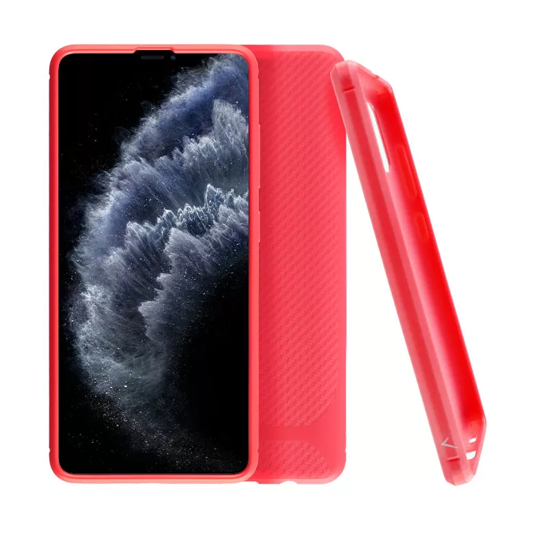 VOLTE-TEL CARBON RUGGED ΘΗΚΗ IPHONE 11 PRO 5.8in  CAMERA PROTECTIVE RED