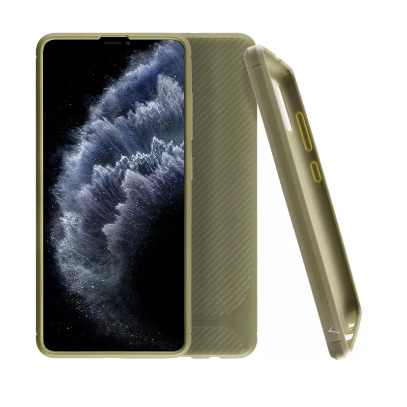 VOLTE-TEL CARBON RUGGED ΘΗΚΗ IPHONE 11 PRO MAX 6.5in  CAMERA PROTECTIVE GREEN
