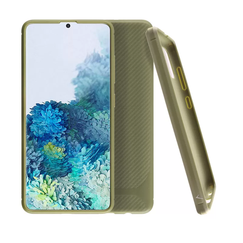 VOLTE-TEL CARBON RUGGED ΘΗΚΗ SAMSUNG S20 G980 6.2in  CAMERA PROTECTIVE GREEN