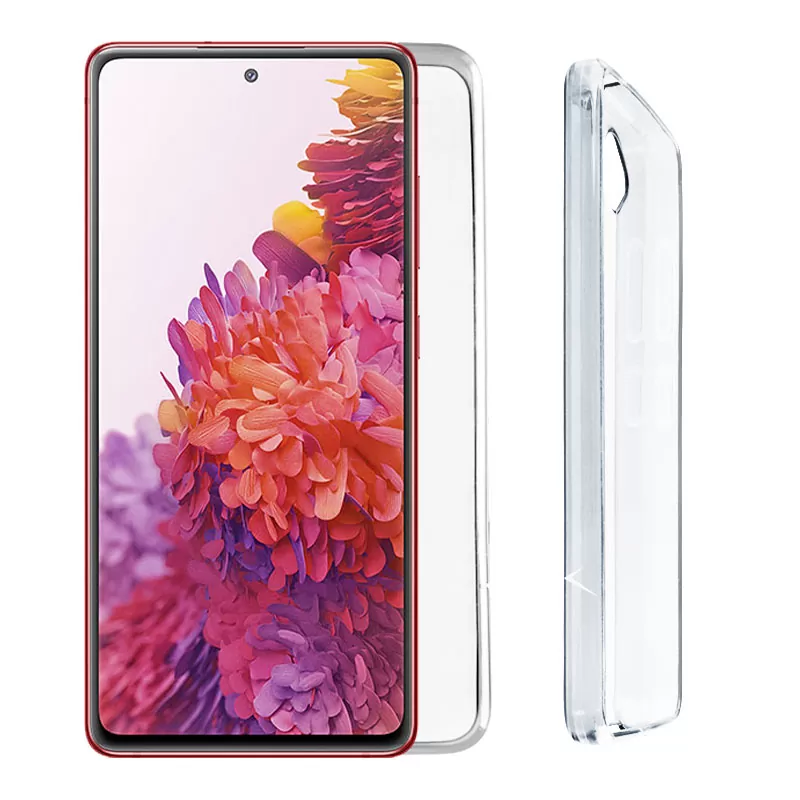 VOLTE-TEL SLIMCOLOR AIR TPU ΘΗΚΗ SAMSUNG S20 FE 4G G780/S20 FE 5G G781 6.5in CAMERA GUARD ΔΙΑΦΑΝΗ