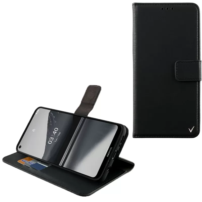 VOLTE-TEL ALLURE ΘΗΚΗ NOKIA 3.4 6.39  MAGNET BOOK STAND CLIP BLACK