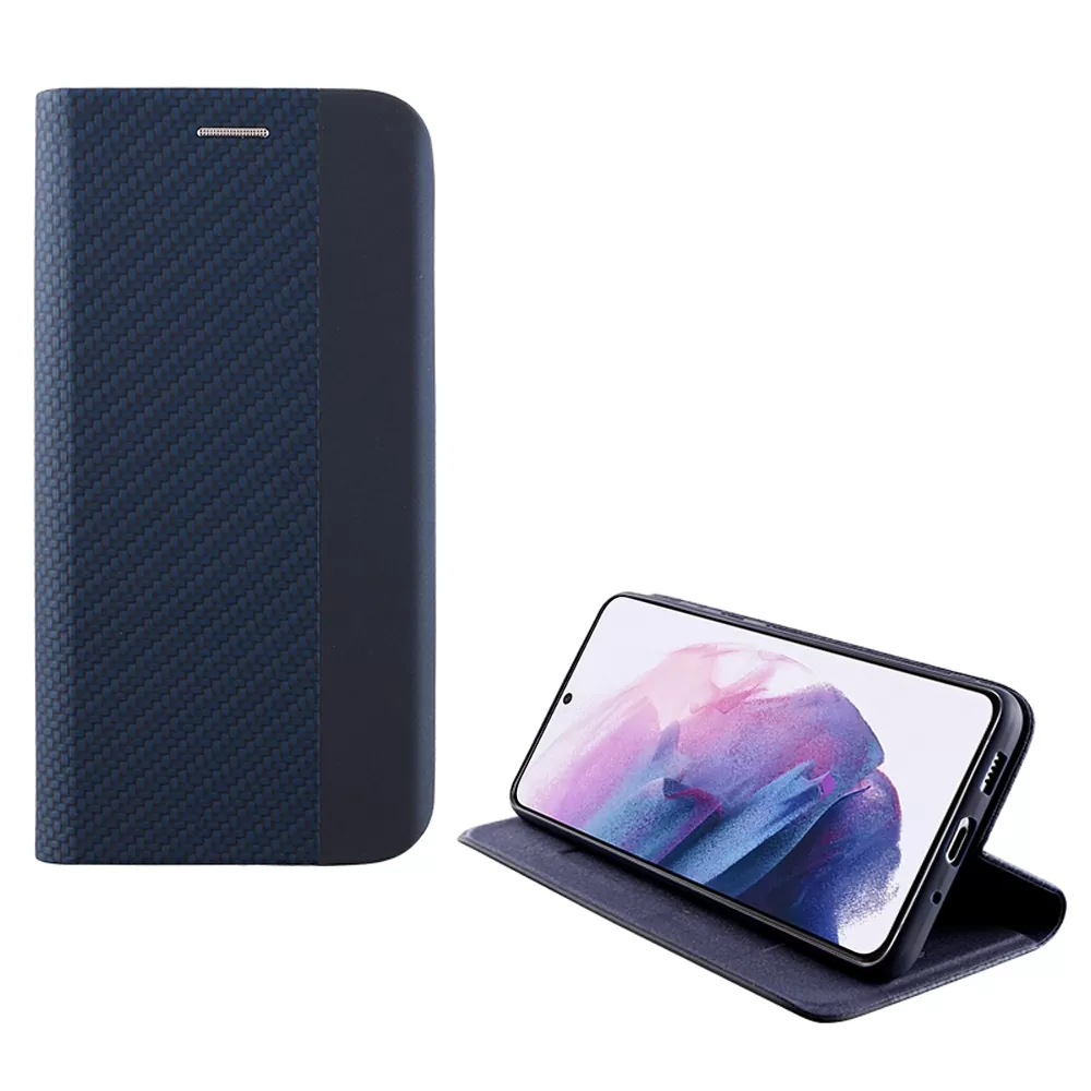 IDOL 1991 ELITE ΘΗΚΗ SAMSUNG S21 PLUS 5G G996 6.7in  ANTI-RFID BOOK STAND BLUE