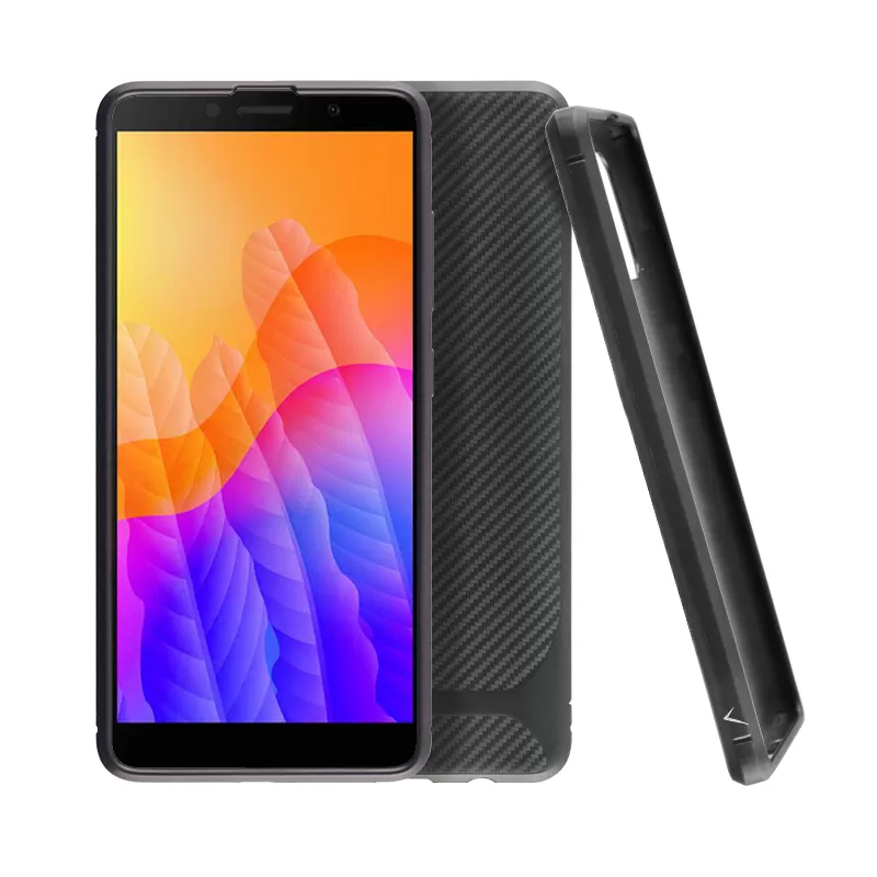 VOLTE-TEL CARBON RUGGED ΘΗΚΗ HUAWEI Y5P 5.45in  CAMERA PROTECTIVE BLACK