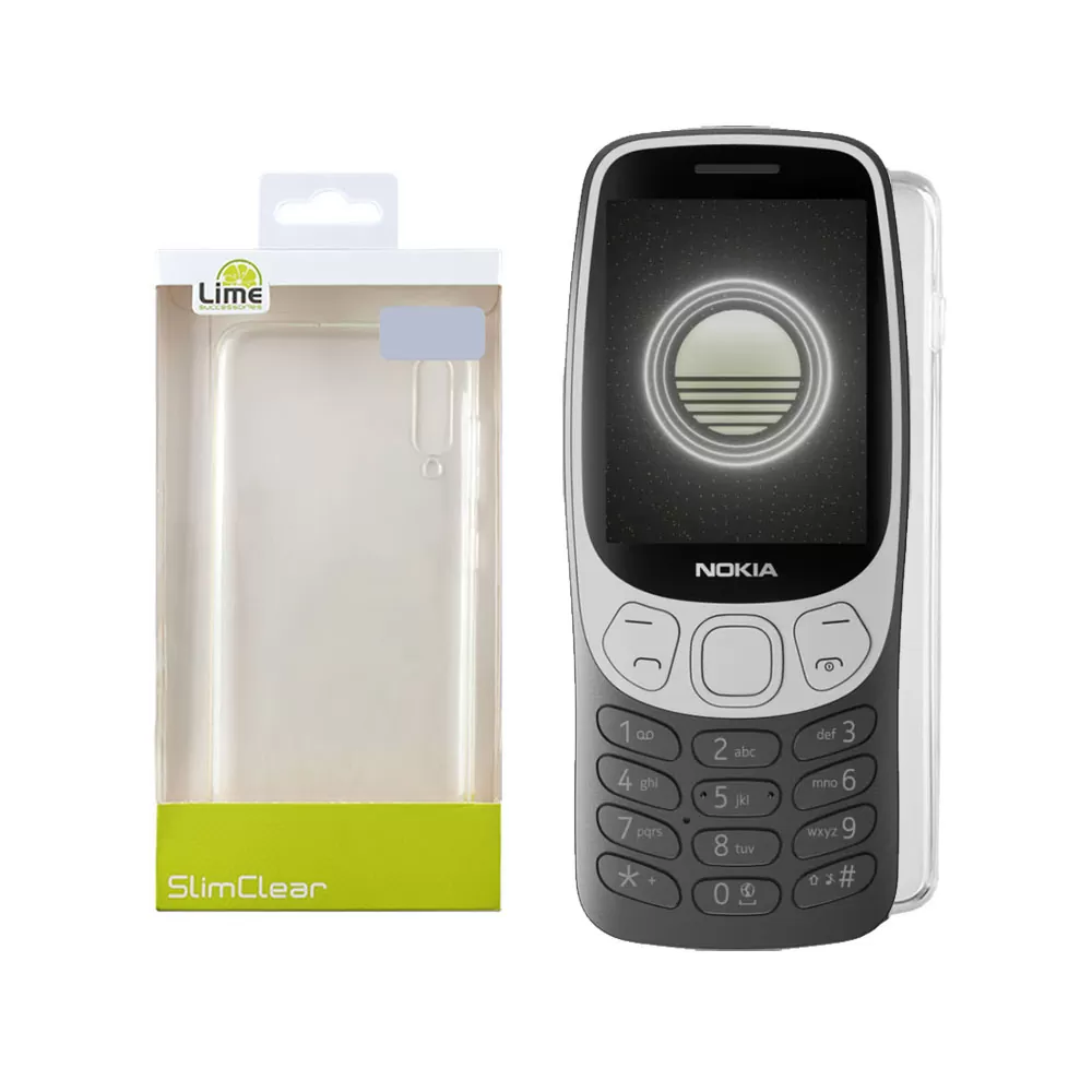 LIME SLIMCLEAR TPU ΘΗΚΗ NOKIA 3210 2024 4G TA-1618 2.4in CAMERA GUARD ΔΙΑΦΑΝΗ