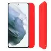 VOLTE-TEL SILICON TPU ΘΗΚΗ SAMSUNG S21 5G G991 6.2in  CAMERA GUARD RED