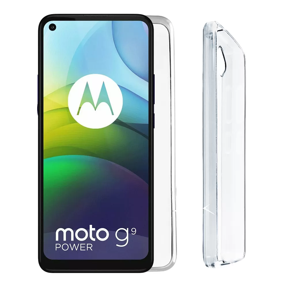 VOLTE-TEL ΘΗΚΗ MOTOROLA MOTO G9 POWER 6.8" SLIMCOLOR AIR TPU CAMERA GUARD ΔΙΑΦΑΝΗ