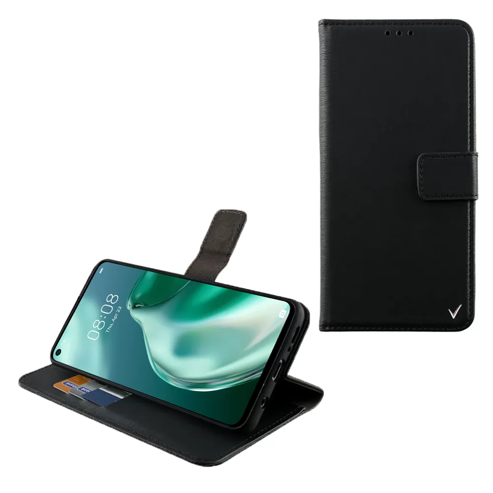 VOLTE-TEL ALLURE ΘΗΚΗ HUAWEI P40 LITE 5G 6.5in  MAGNET BOOK STAND CLIP BLACK