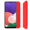 VOLTE-TEL SILICON TPU ΘΗΚΗ SAMSUNG A22 5G A226 6.6in  CAMERA GUARD RED