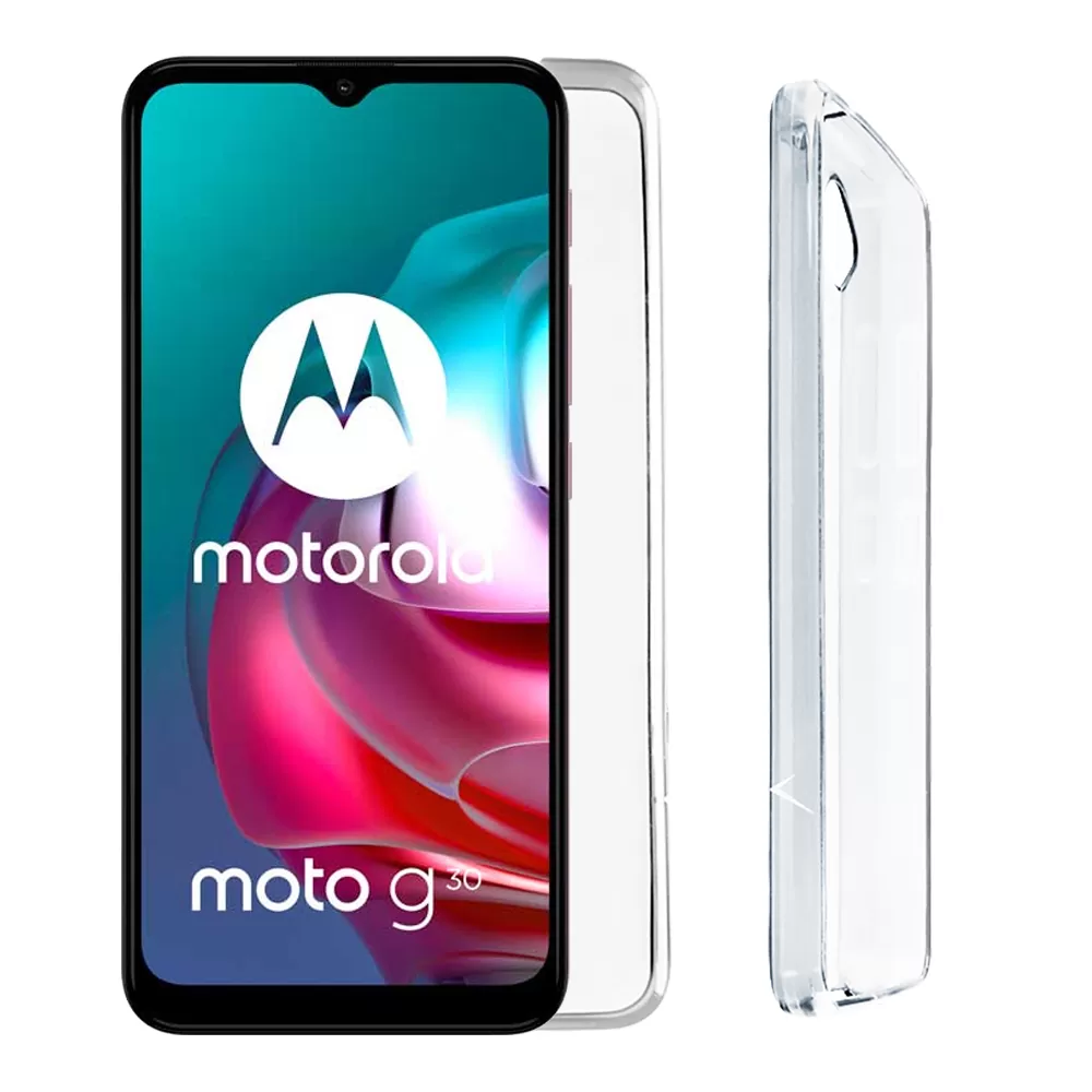 VOLTE-TEL SLIMCOLOR AIR TPU ΘΗΚΗ MOTOROLA MOTO G30 6.5in CAMERA GUARD ΔΙΑΦΑΝΗ