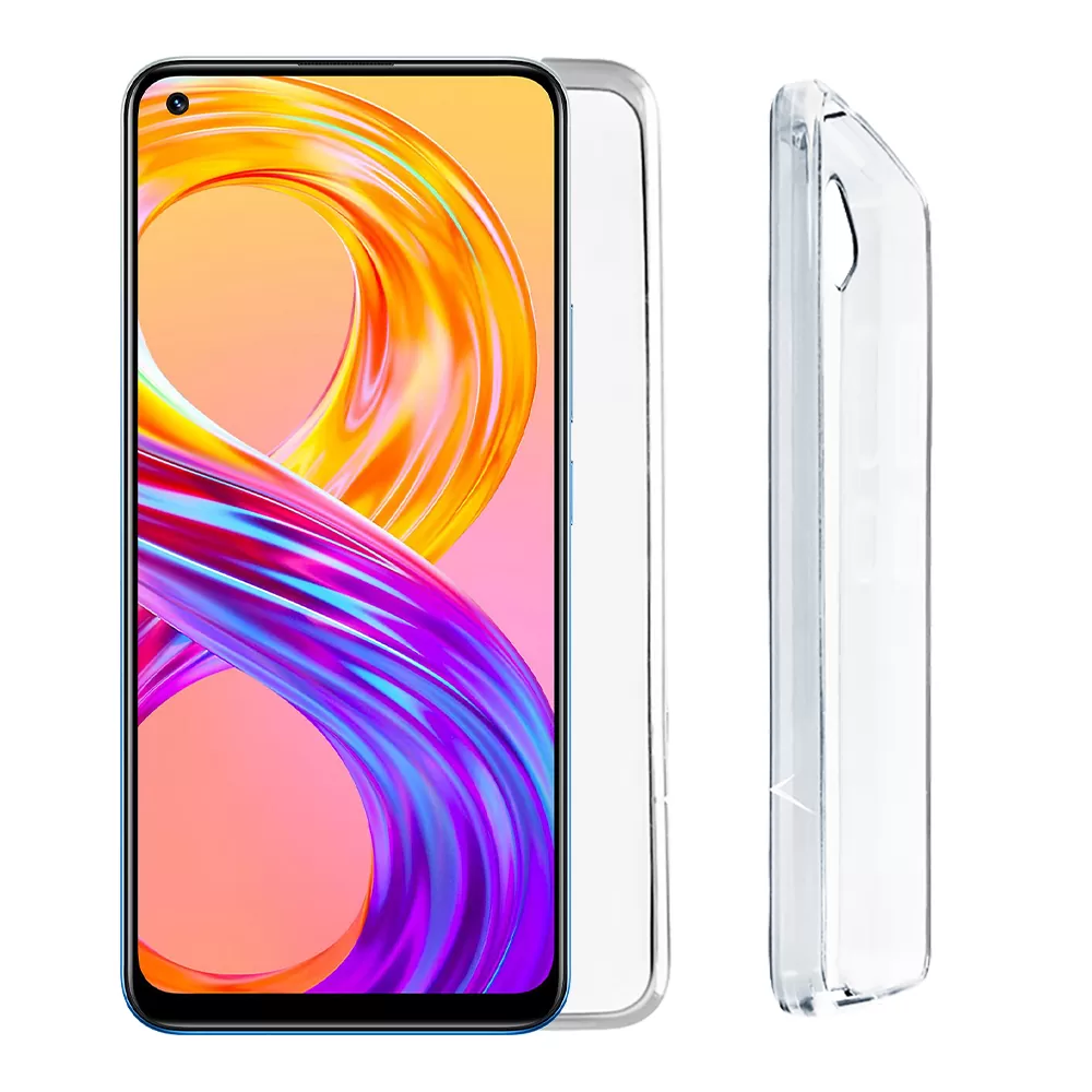 VOLTE-TEL SLIMCOLOR AIR TPU ΘΗΚΗ REALME 8 PRO 6.4in CAMERA GUARD ΔΙΑΦΑΝΗ