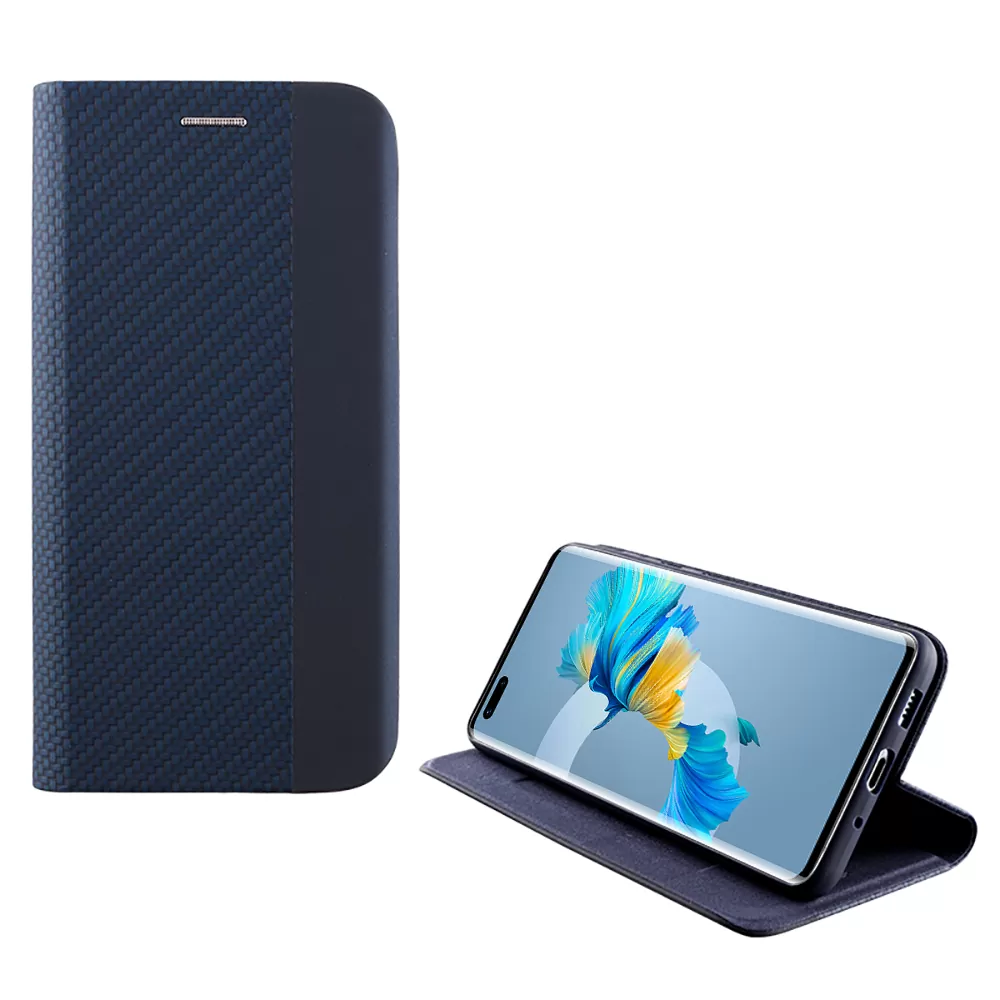 IDOL 1991 ELITE ΘΗΚΗ HUAWEI MATE 40 PRO 6.76in  ANTI-RFID BOOK STAND BLUE