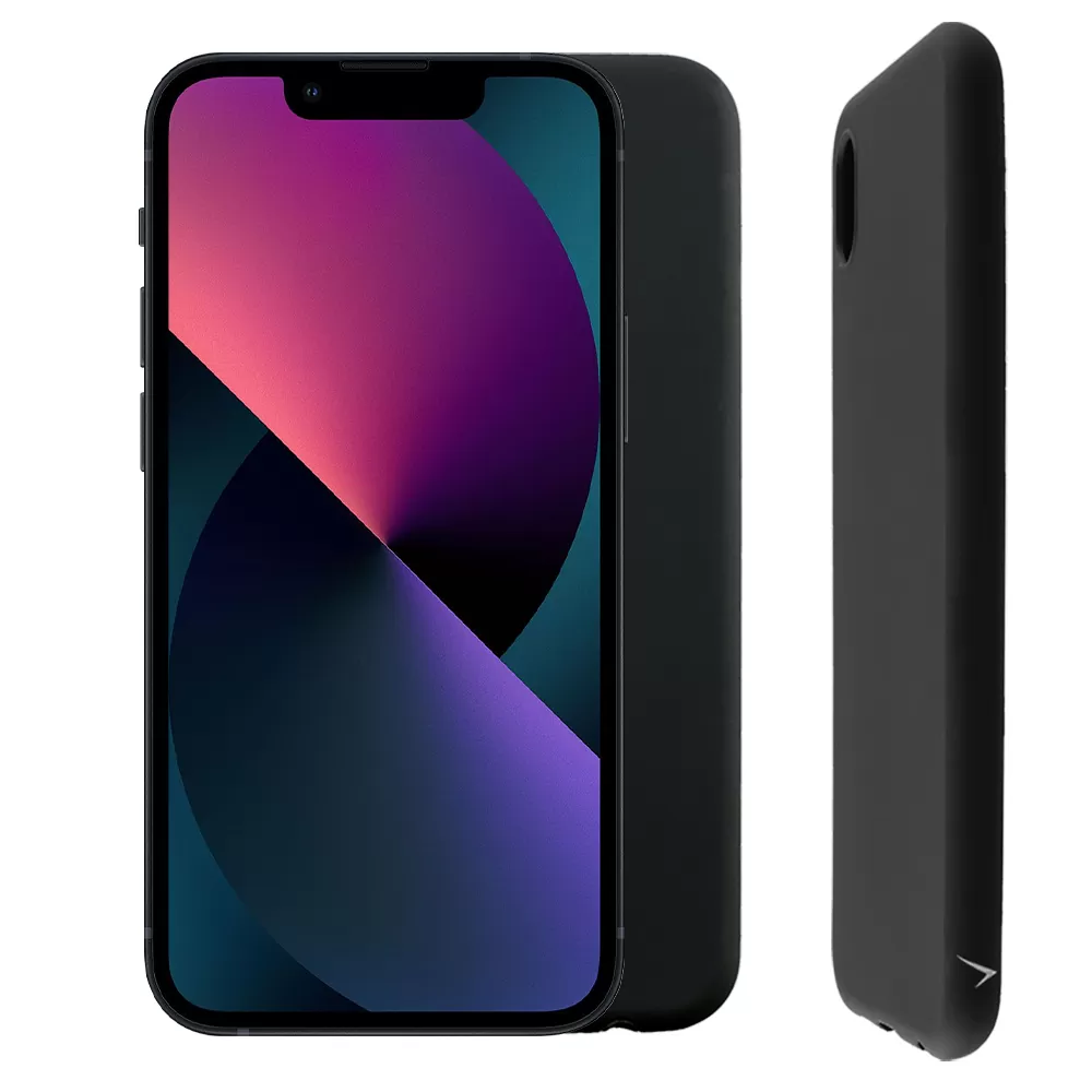 VOLTE-TEL SILICON TPU ΘΗΚΗ IPHONE 13 MINI 5.4in  CAMERA GUARD BLACK