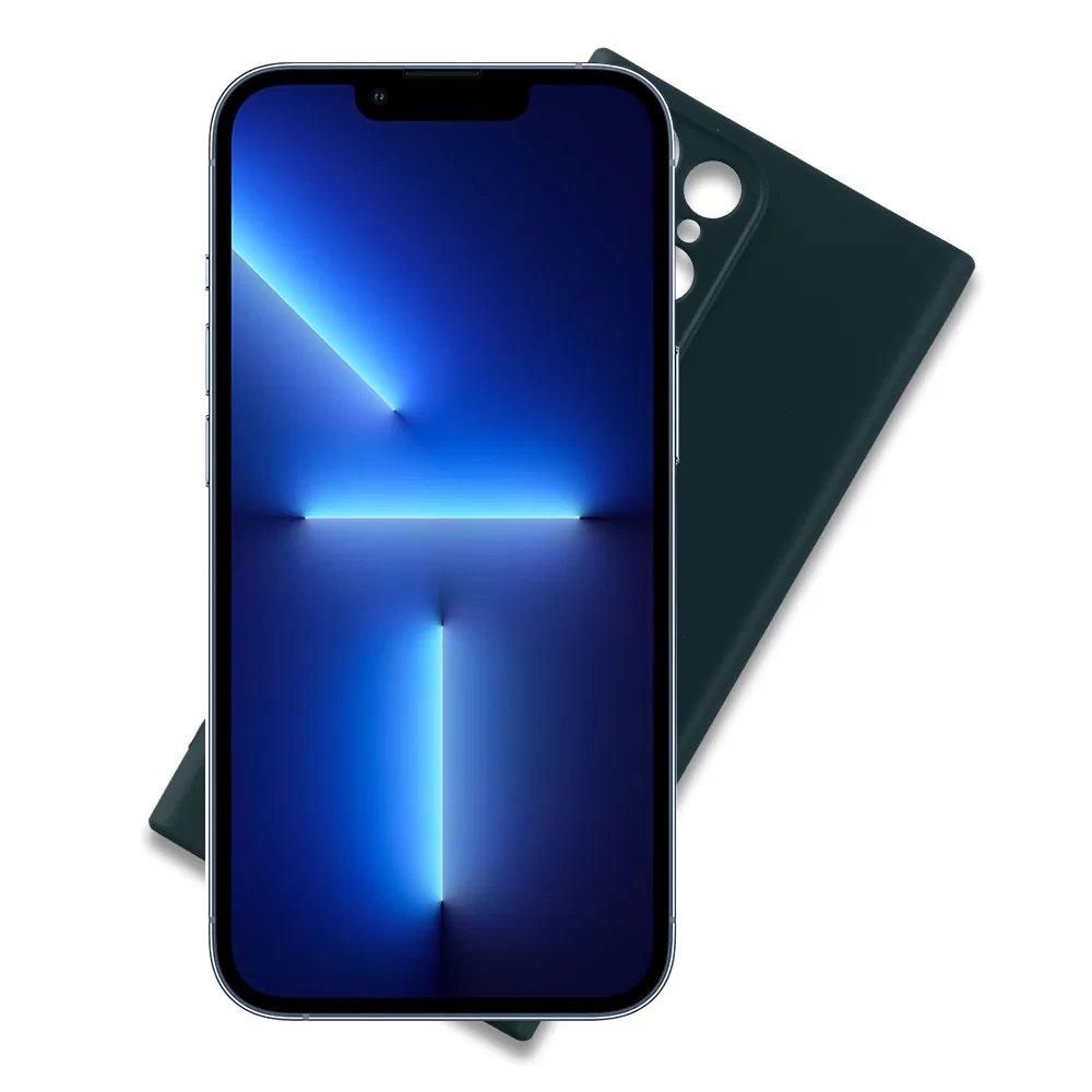 VOLTE-TEL SILICON TPU ΘΗΚΗ IPHONE 13 PRO 6.1in  FULL CAMERA PROTECTION BLUE