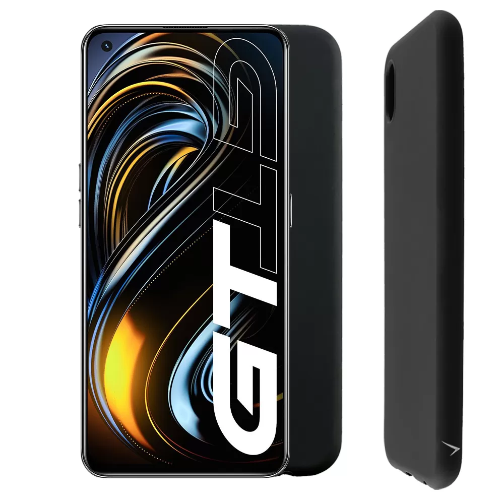 VOLTE-TEL SILICON TPU ΘΗΚΗ REALME GT 5G 6.43in  CAMERA GUARD BLACK