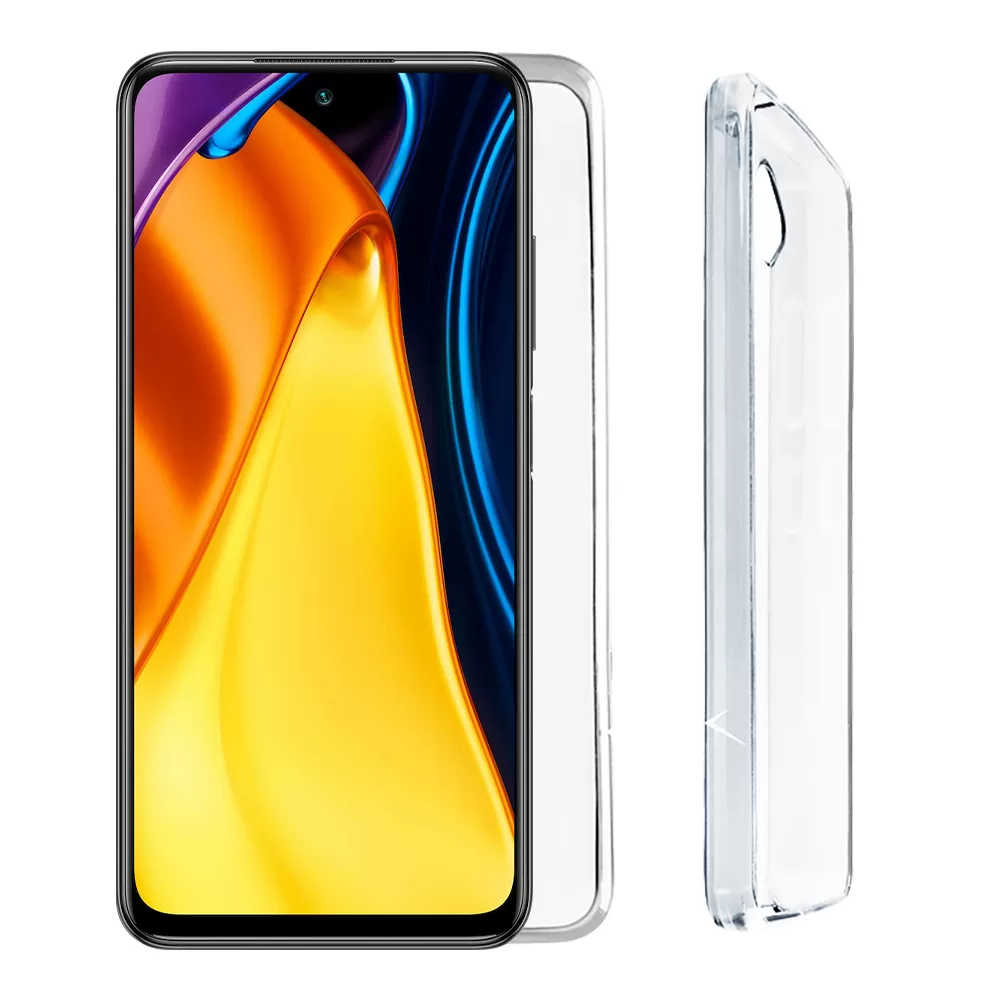 VOLTE-TEL SLIMCOLOR AIR ΘΗΚΗ XIAOMI POCO M3 PRO 4G/POCO M3 PRO 5G 6.5in CAMERA GUARD ΔΙΑΦΑΝΗ