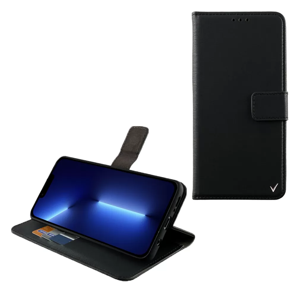 VOLTE-TEL ALLURE ΘΗΚΗ IPHONE 13 PRO 6.1in  MAGNET BOOK STAND CLIP BLACK