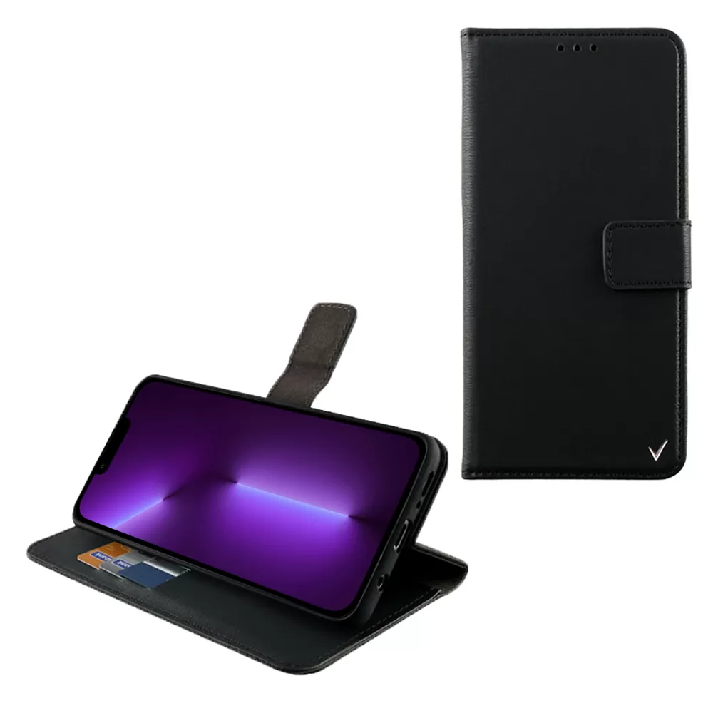 VOLTE-TEL ALLURE ΘΗΚΗ IPHONE 13 PRO MAX 6.7in  MAGNET BOOK STAND CLIP BLACK