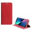 IDOL 1991 ELITE ΘΗΚΗ IPHONE 13 6.1in  ANTI-RFID BOOK STAND RED